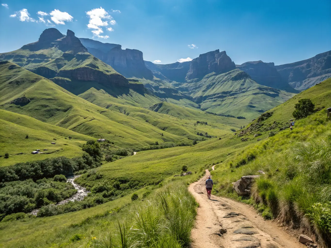 A calendar icon overlaid on a scenic South African landscape, symbolizing upcoming events and retreats.